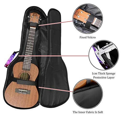 Housse de transport pour ukulélé soprano ténor et soprano de 58,4 cm d’épaisseur 10 mm d’épaisseur avec sangles… - Les Beatles, Paul McCartney, John Lennon, RIngo Starr, George Harrison Housse de transport pour ukulélé soprano ténor et soprano de 58,4 cm d'épaisseur 10 mm d'épaisseur avec sangles… – Image 3