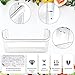 AMI PARTS 240363702 Refrigerator Door Bin Side Shelf Fit for Frigi-daire, Ken-more Refrigerator - Replaces 240363704, 240363705, 240363708, AP2116106, PS430207 (2 Pack)
