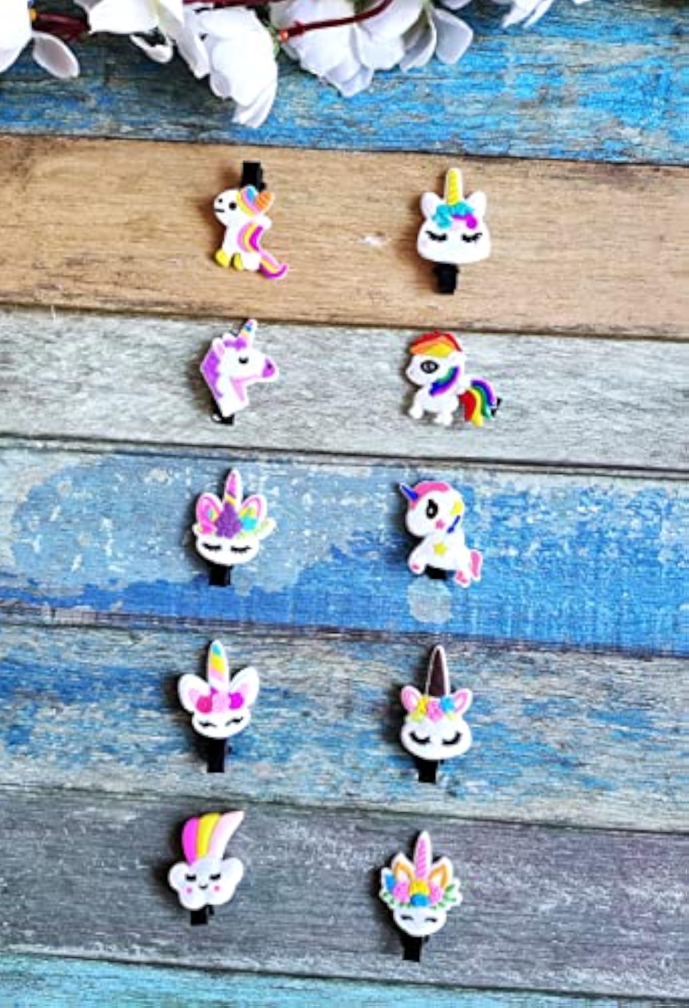 Princess Mermaids Hair Clips Set for Kids