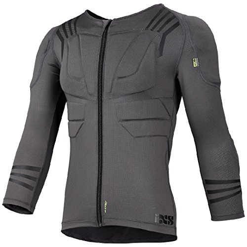 IXS 482-510-6895-009-KS Gilet de Protection pour VTT Mixte Enfant, Gris, Taille S - Image 3