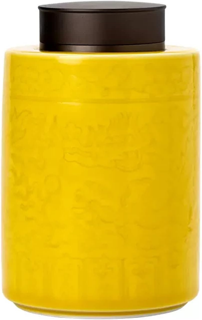 Tea Storage Container Ceramic Tea Canister with Airtight