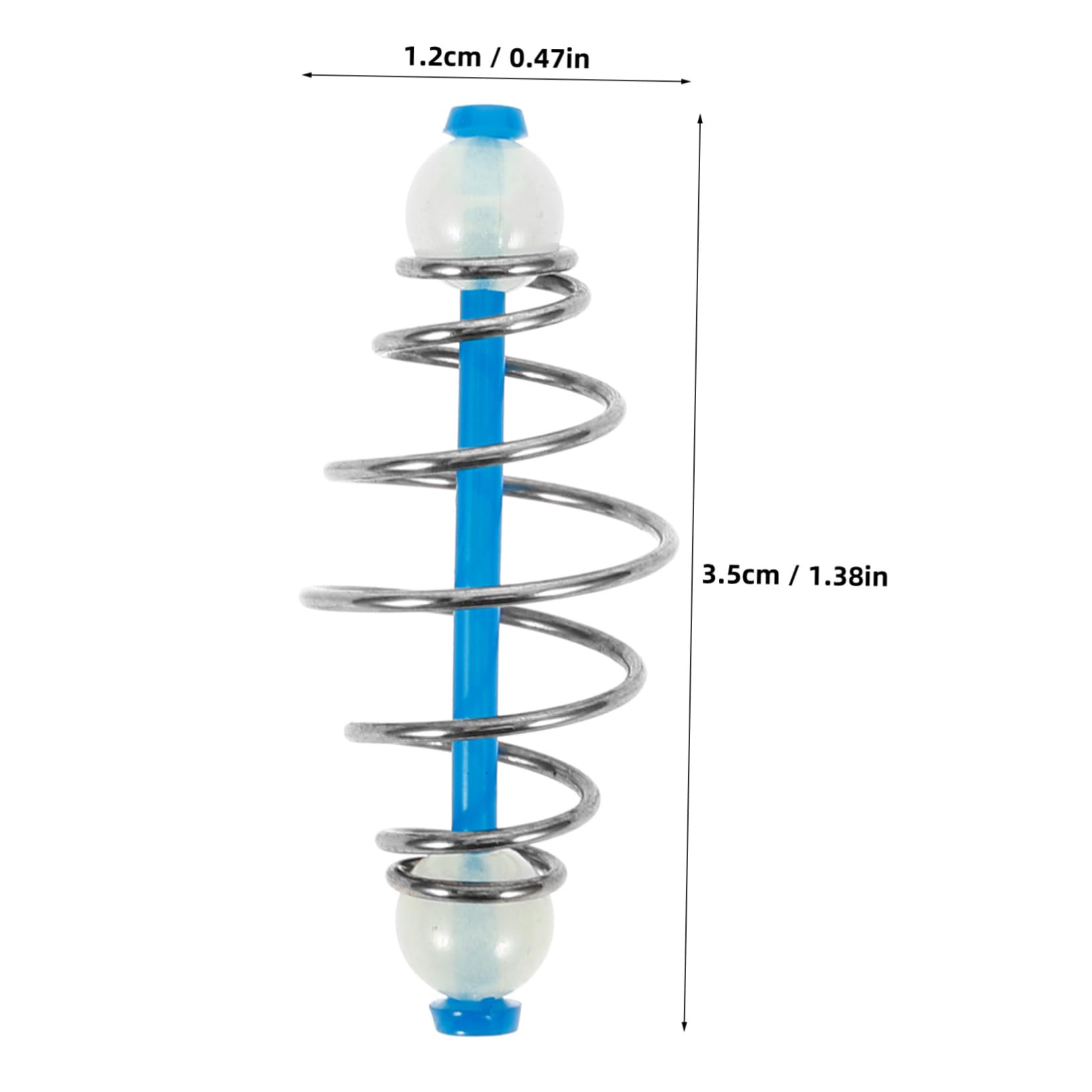NAMOARLY 20pcs Fishing Carp Feeder Hollow Design Improve Bait Effectiveness for Big Fish Catching