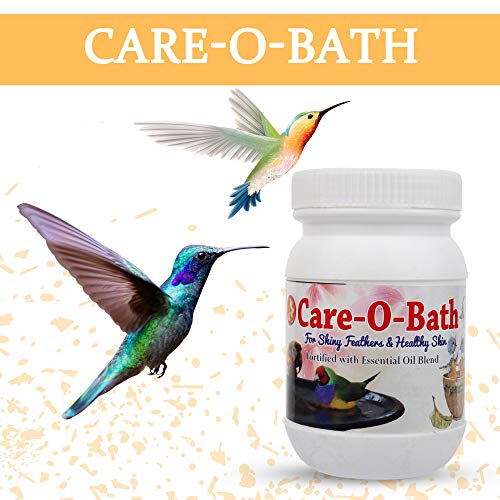 Image of Pet Care International (PCI) Care-O-Bath || Provide Healthy Feathers for Healthy Bird Healthcare (100 Grm, Care O Bath)