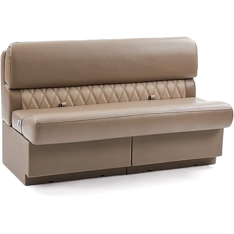 DeckMate 55" Luxury Pontoon Boat Seat: Perfect for Laid-Back Lake Days