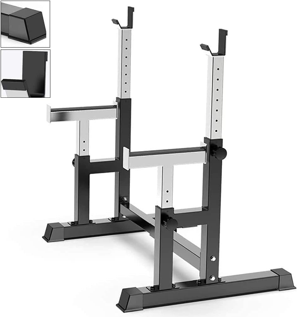 Barbell Rack Squat Stand Bench Press Rack Squat Rack Safety Barbell Rack Adjustable Bench Press Rack Home Fitness Equipment