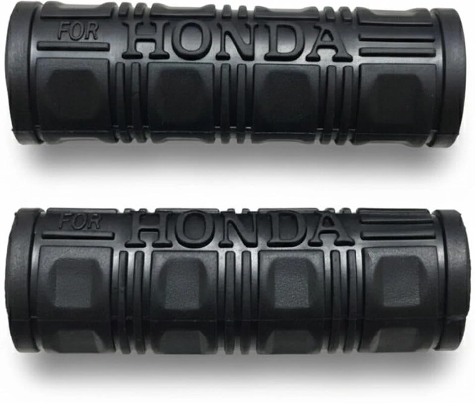 YM DHANVI Traders Premium Rubber Handlebar Grips Compatible with Honda Bikes & Scooters | Anti-Slip Heavy Duty Replacement Handle Grip Set (Standard 22mm 7/8 Inch, Black, 1 Pair)-image-5