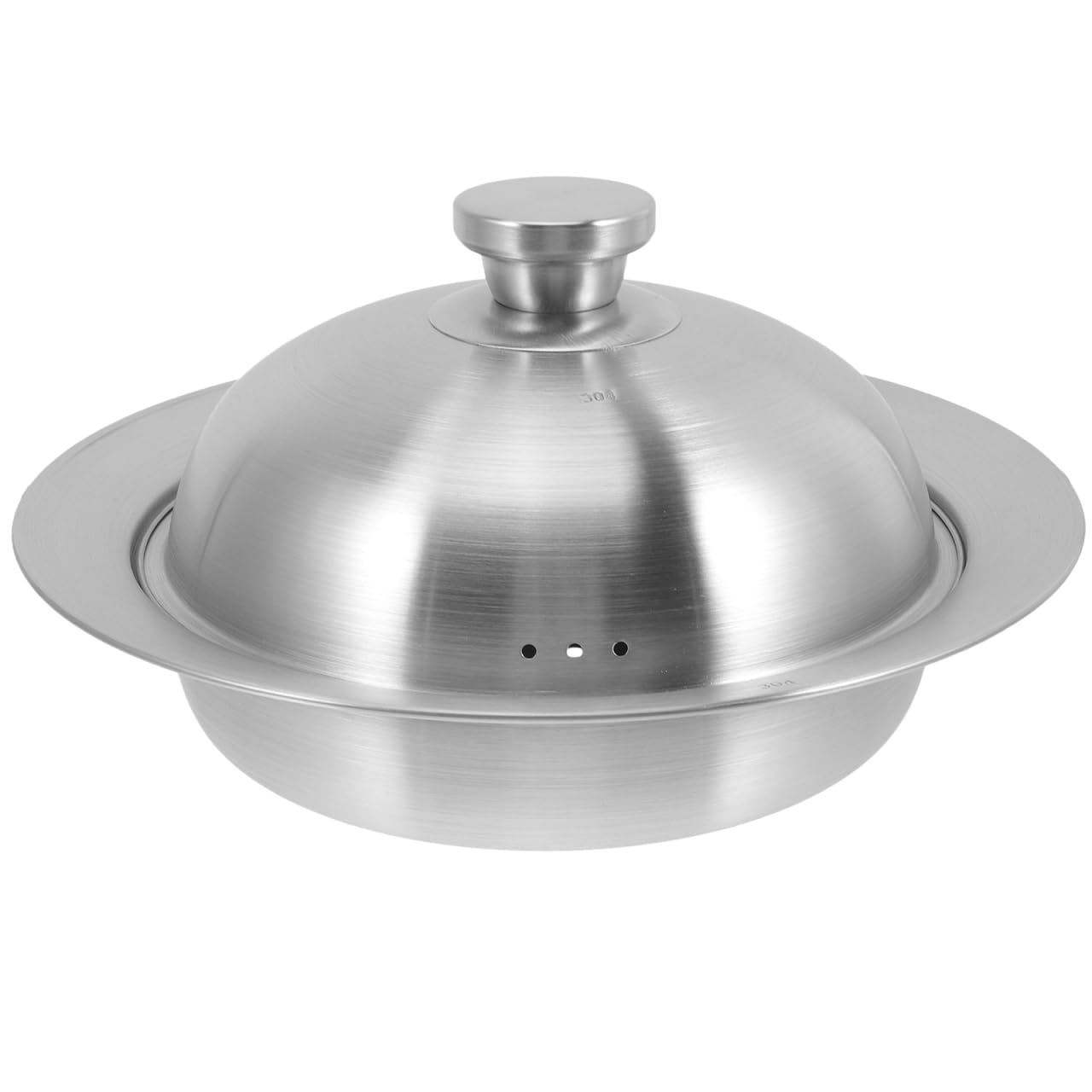Cuiseur vapeur pour poisson en acier inoxydable avec plat à légumes MAGICLULU