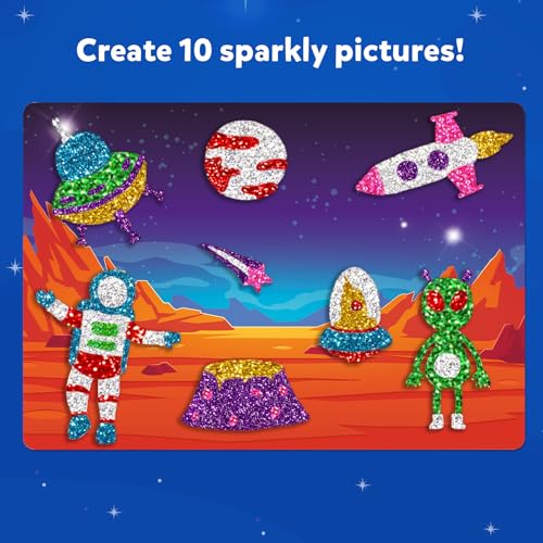 image for Skillmatics Foil Fun - Space, No Mess Art for Kids, Craft Kits & Suppl