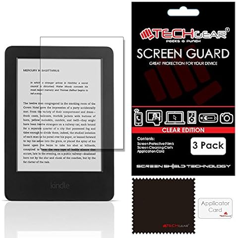 TECHGEAR Protection d'Écran pour Kindle 6" Cover