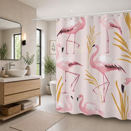 Rideau de douche de qualité supérieure en polyester textile lilas
