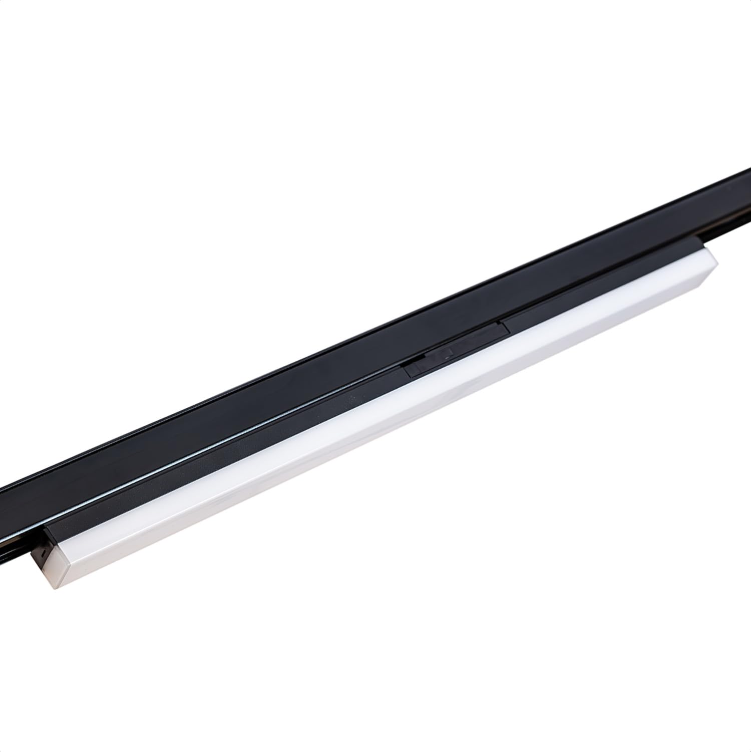 INNOVATE 3 Phasen LED Strahler Linearleuchte, 20W, 110°, 4000K | 3Phasen Spots schwarz I Schienenstrahler I Deckenstrahler Schienensystem Lampen I 3 Phasen Schiene LED Spot Linearleuchte 60