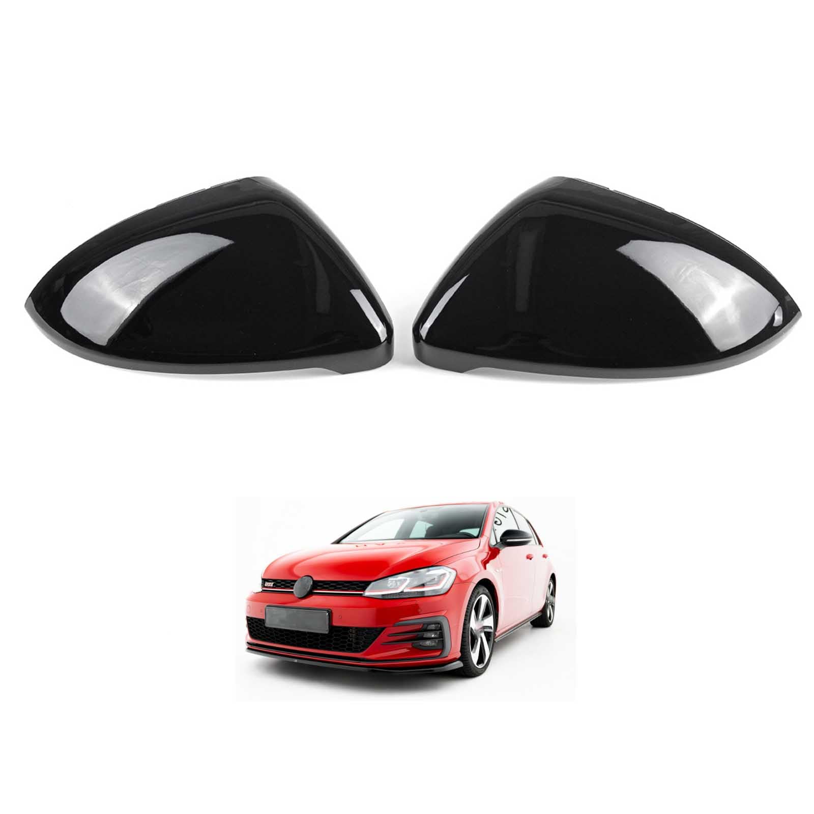 Coque de rétroviseur extérieur pour Golf 7 capuchons gauche et droit