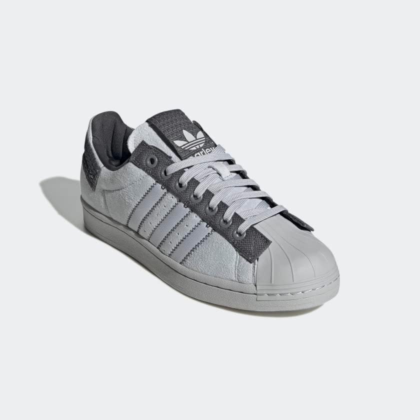 adidas Superstar Parley Shoes Men's, Grey, Size 9 - Image 5