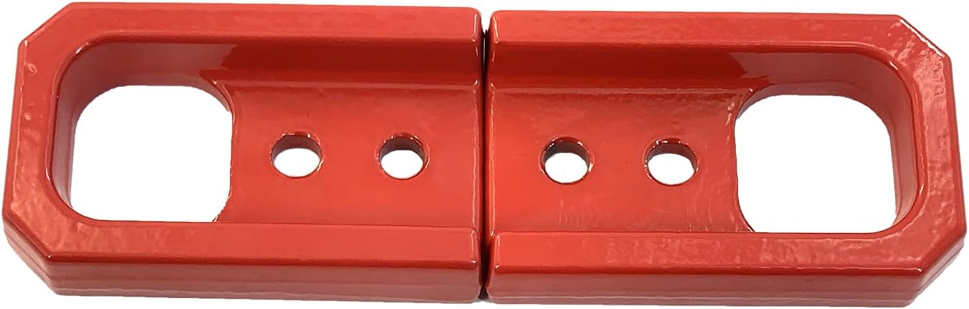 PT989-35245-03 Front Recovery Tow Hook Set Compatible with Toyota Tacoma 2024 2025 2026 Left & Right Side Heavy Duty Off-Road Replaces # PT9893524503 (RED)