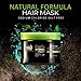 Natural Formula Keratin Hair Mask - Intense Repair, Hair Mask for Frizzy Hair - 350ml
