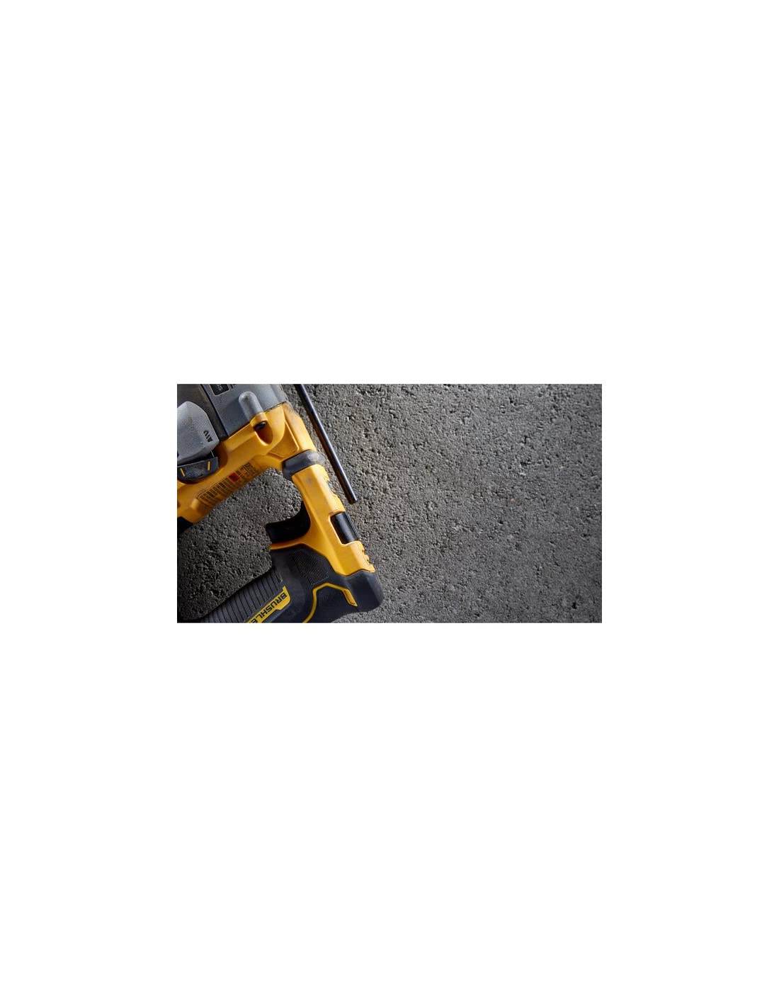 DeWalt - Martillo Electroneumático sin escobillas XR 18V SDS-Plus 1,4J con 2 baterías Li-Ion 5Ah y maletín TSTAK