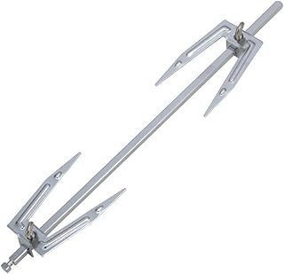 Cabilock Air Fryer Universal Rotisserie Baking Stainless Steel Creative Rotating Roast Chicken Fork Grill Rotisserie for Home Kitchen