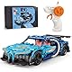 laddutoi RC F1 City Auto ab 12 Jahre kompatibel mit Lego Technic, 433-teiliges 1:16 Blau Modell Mit 2.4G Hz Fernbedienung, Perfektes Geburtstag Geschenk für Kinder ab 10 11 12 13 14 15 Jahren