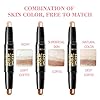 Contour-and-Highlighters-StickContour-StickConcealer-Contour-Highlighters-StickDouble-Head-Make-up-Concealer-Contouring-Cream-Set-Face-Highlighters-Sticks Contour and Highlighters Stick,Contour Stick,Concealer Contour, Highlighters Stick,Double-Head Make up Concealer Contouring Cream Set Face Highlighters Sticks