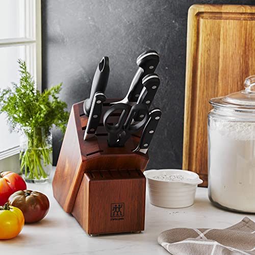 Image of ZWILLING Pro 7-pc Knife Block Set - Acacia