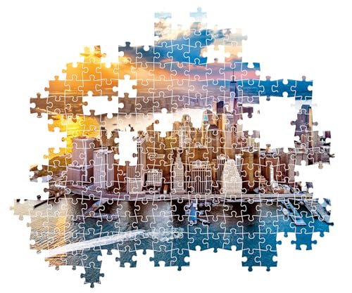 Puzzle 500 pièces : New York Clementoni Puzzles - vue 6