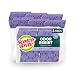 Scotch-Brite Scrub Dots Non-Scratch Scrub Sponge, Rinses Clean, for Washing Dishes and Cleaning Kitchen, 6 Scrub Sponges
