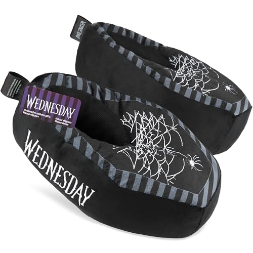 Wednesday Slippers for Girls, Teens, 3D Coffin Non...