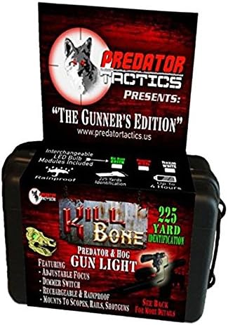 Predator Tactics KillBone Gunner's Light Kit, Single Bulb, Green