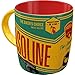 Produktbild Nostalgic Art 43011 Retro Kaffee-Becher Gasoline, Große Tasse mit tollem Biker-Motiv, Geschenk-Idee für Biker & Vintage-Liebhaber, 330 ml