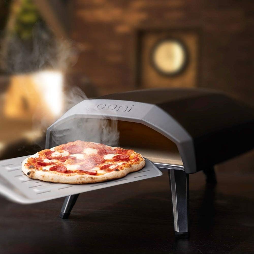 SCOBUTY Horno Pizza Koda 12, Horno portatil a Gas y Piedra para Pizza, Horno  para Pizza de 30cm Pizza: Amazon.es: Jardín