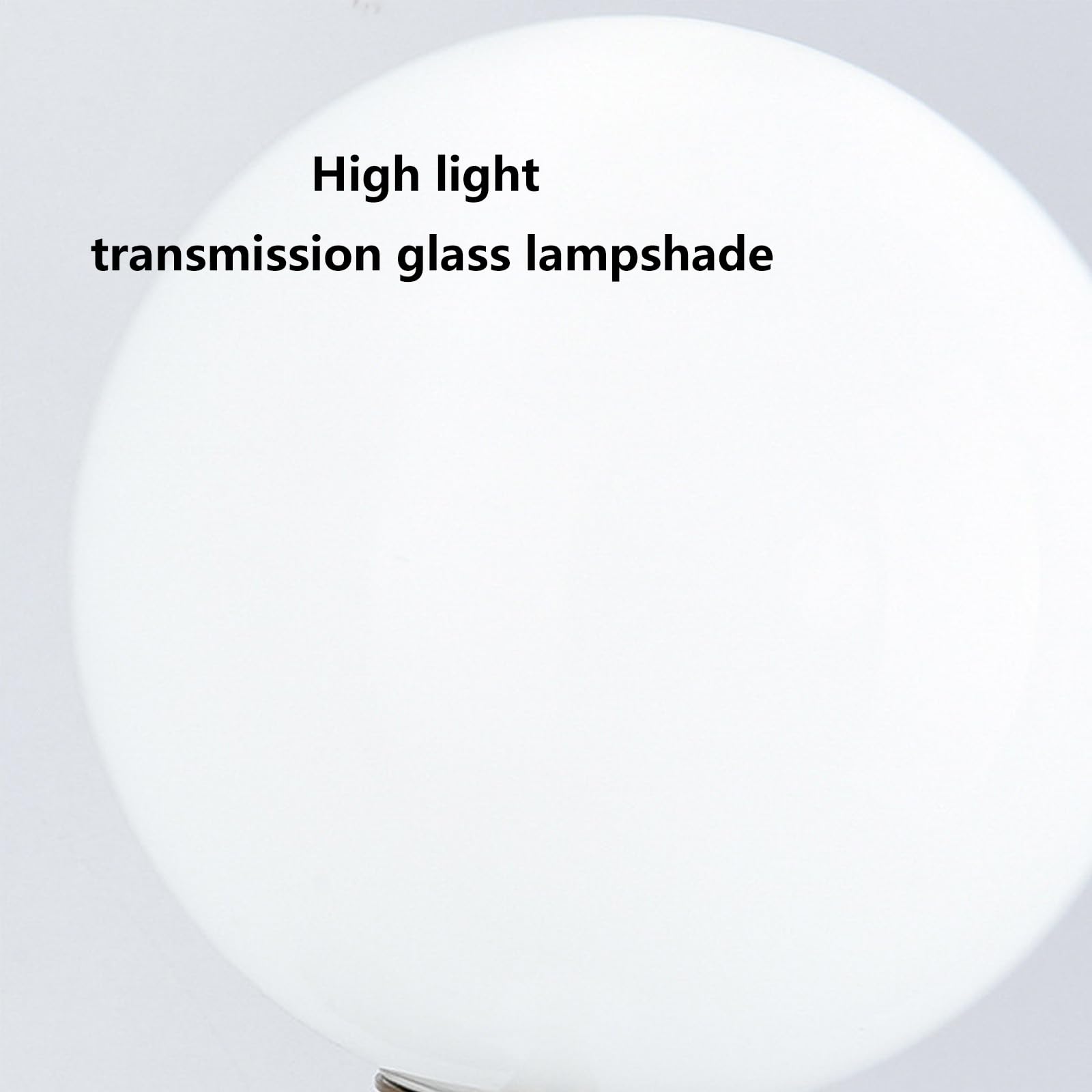 Wandlampe Innen E27 Wandleuchte Nordic Modern Wandbeleuchtung mit Glas Lampenschirm Wandleuchten Kreative Dekorative für Schlafzimmer Wohnzimmer Treppenhaus (Schwarze,2 Stück)