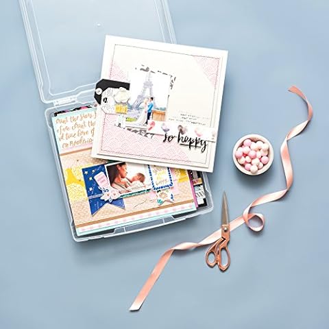 We R Memory Keepers Craft & Photo Translucent Plastic Storage Case Cover