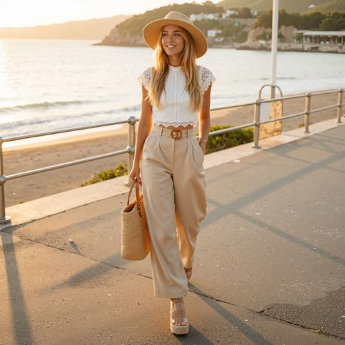 Image of WIRALOMI Women Clear Wedge Heel Sandals Slip On Espadrilles Platform Sandals Slide Summer Beach Crystal Mules Sandals