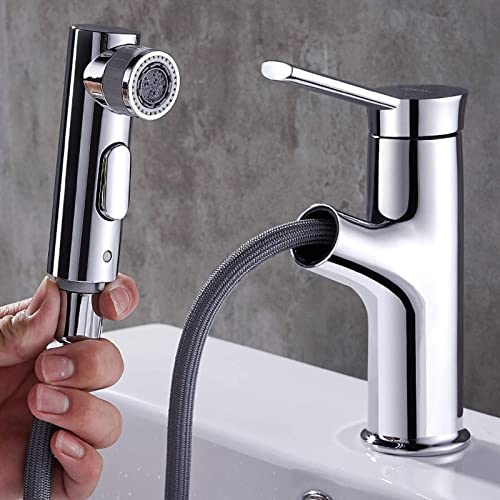 Robinet de lavabo moderne en laiton noir avec mitigeur à levier unique - 5
