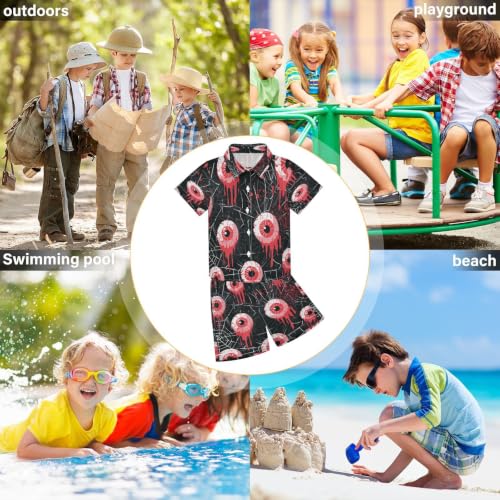Image of Boccsty Ice Cream Drip Boy Summer Shorts Sets Hawaiian Toddler Boys T-Shirt & Pants 2 Pcs 3T-10T