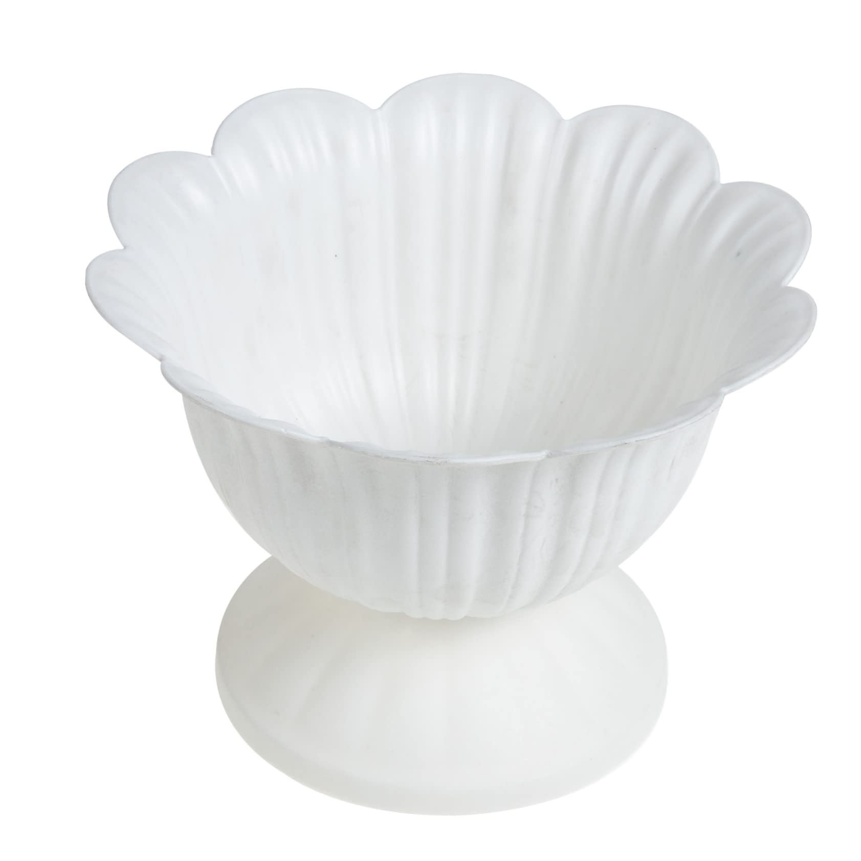 Lot De 2 Grands Pots De Fleurs (21 Cm) En Plastique Pour Extérieur. Pot
