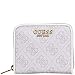 GUESS Izzy Small Zip Around Wallet, Dove Logo