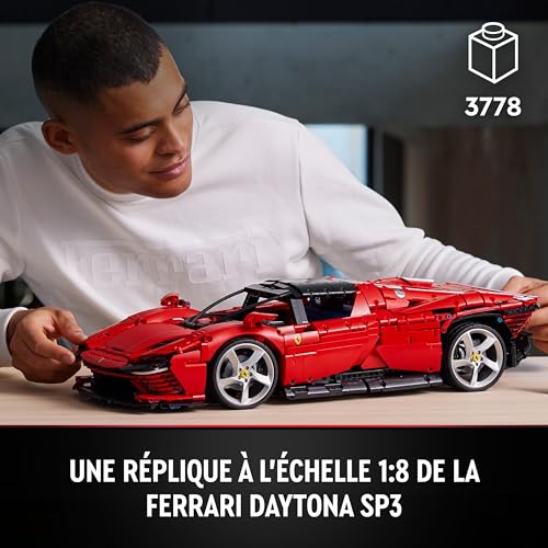 Lego Technic Ferrari Daytona Sp3 42143 Lego La Boîte - vue 6