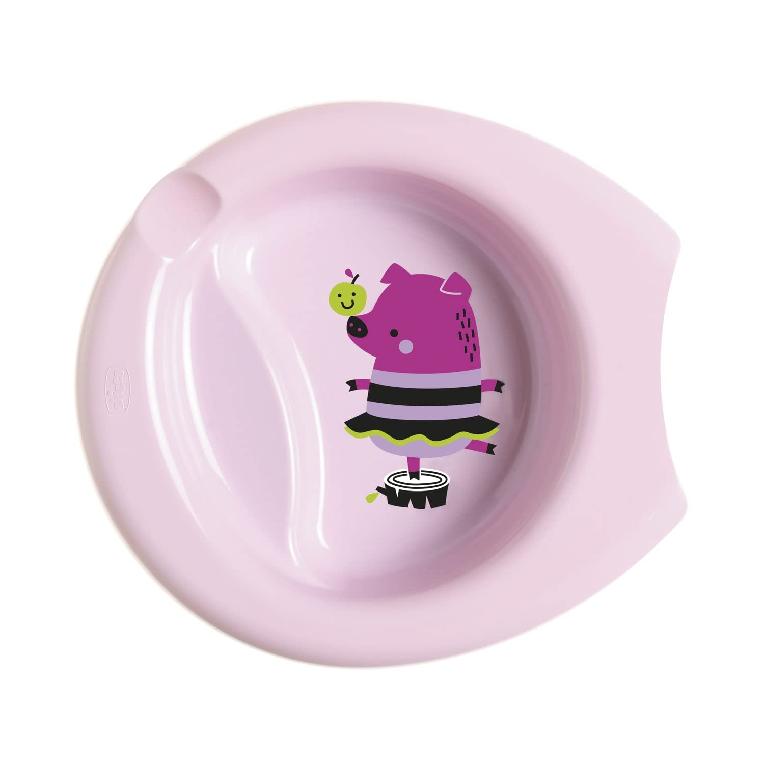 Chicco Set per la Pappa Composto da Tazza Training Cup, Primo Cucchiaio, Piatto Pappa Calda, Piatto Pappa Facile e Portavivande Termico, Età 6 Mesi +, Rosa, Versione per Bimba