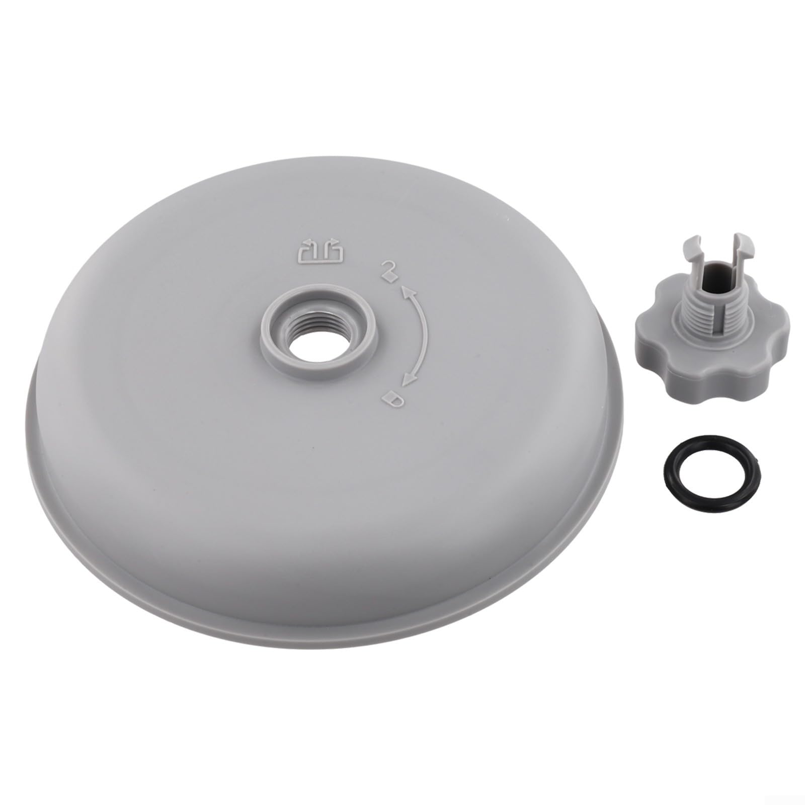 TDCuizent Pool Filter Cover P05425 with Vent and Gasket for Systems Plastic Replacement Part for Efficient Release and Leak- Sealing in Swimming Pools