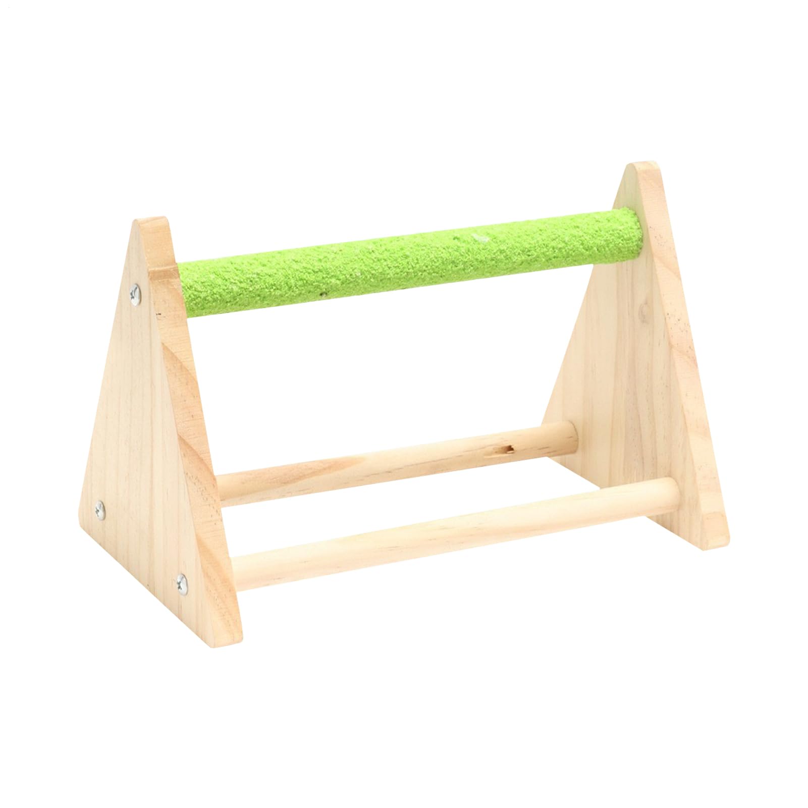 Aire de jeu en bois pour oiseaux perruches canaris pinsons | Perchoir de table intérieur