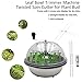 HongK- 16inch Leaf Bowl Bud Trimmer, Spin Cut Twisted, Plant Bud Flower Stainless Steel Spin Trim Reaper Cutter [P/N: ET-TOOL034-16-SR]