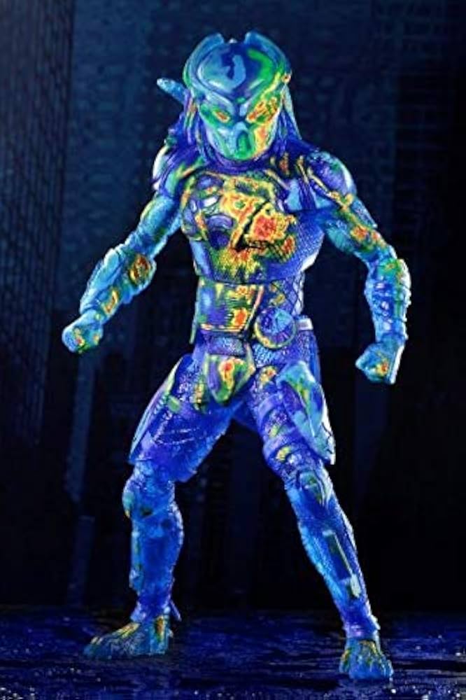 「プレデター サーマルビジョン フィギュア」NECA ムービー・マスターピース ネカ プレデター アクション