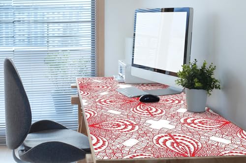Couverture de bureau imperméable et lavable pour table de maison