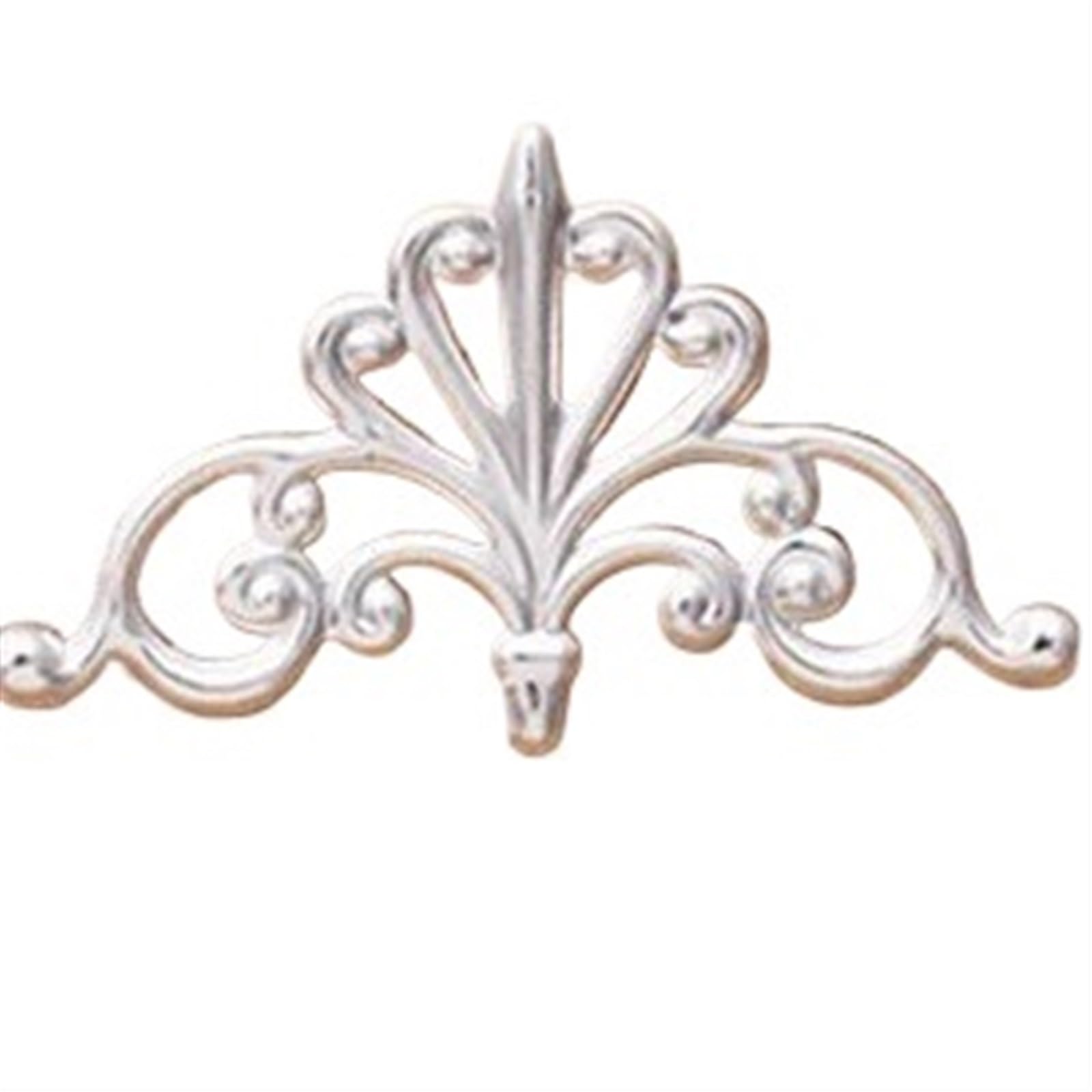 Ochraniacz narożników, Ochraniacz narożników książ 16 * 28MM metalowe mosiężne filigranowe elementy DIY ręcznie robione materiały akcesoria do biżuterii(Silver Plated)