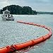 Flood Bags, Water Oil Boom PVC Solid Float Type Rubber Trash Barrier Oil Barrier, Easy to Install(1.1X10M)