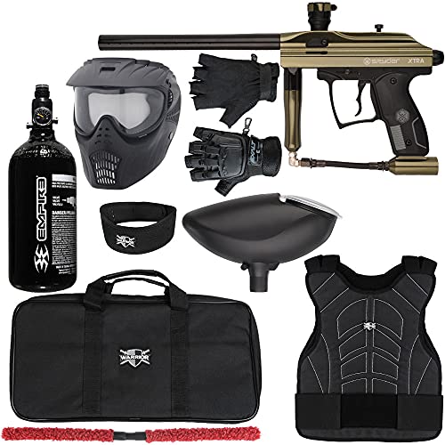 Image of Action Village Kingman Spyder Xtra Level 1 Protector Paintball Gun Package Kit