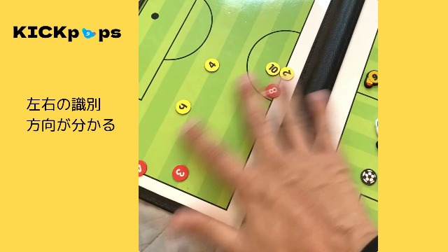 Amazon.co.jp: 2026NEW サッカー戦術ボード用マグネット, 番号なし