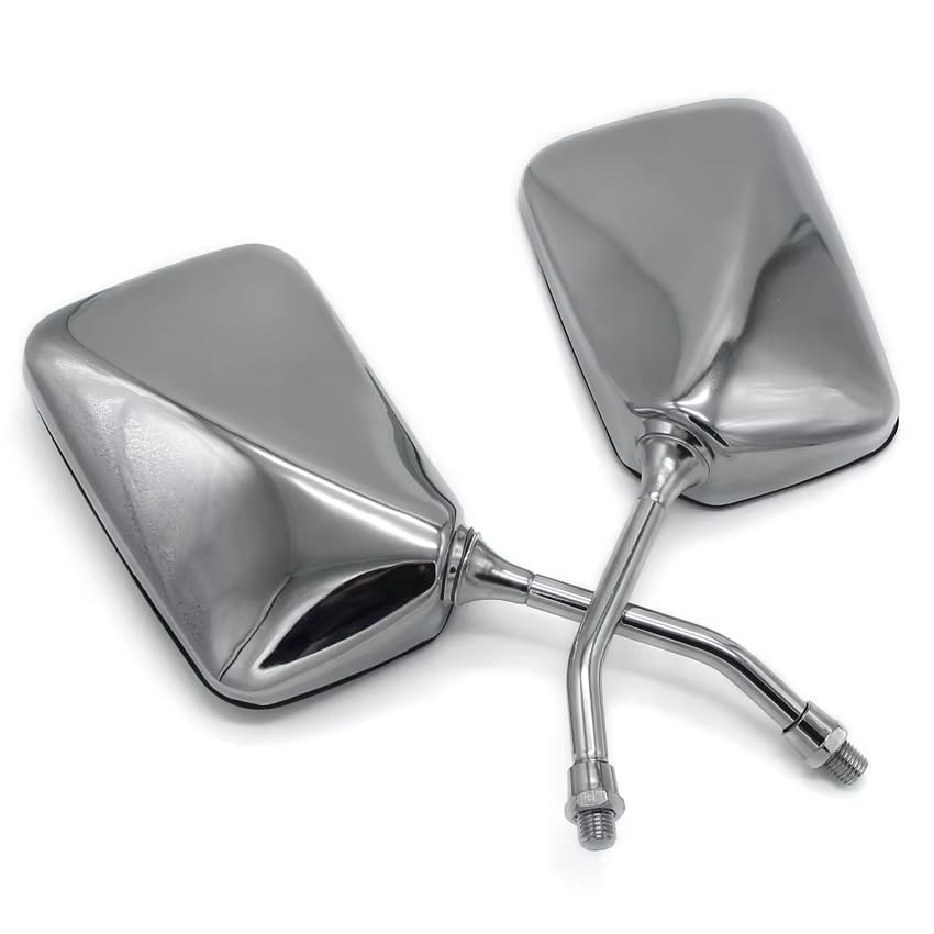 Retrovisores cuadrados 10mm moto custom rutas de fin de semana en VT125 y Rebel 250 2