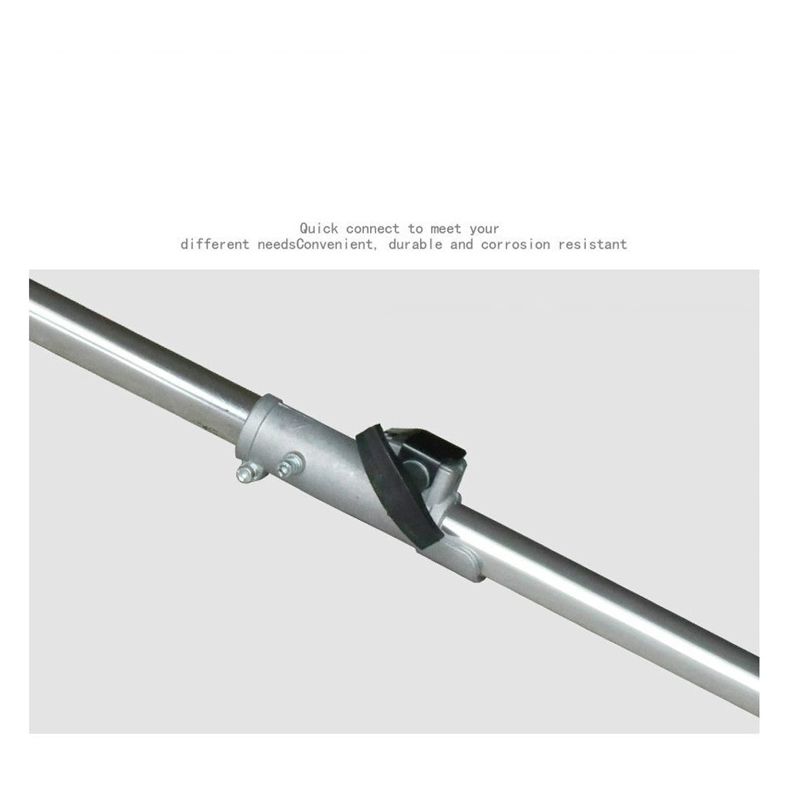 Poste de extensión de 75 cm, tubo de aluminio de 26 mm/28 mm, eje de 7/9 dientes, conector rápido for desbrozadora de jardín, ramas altas, motosierra(26mm(7 Teeth))